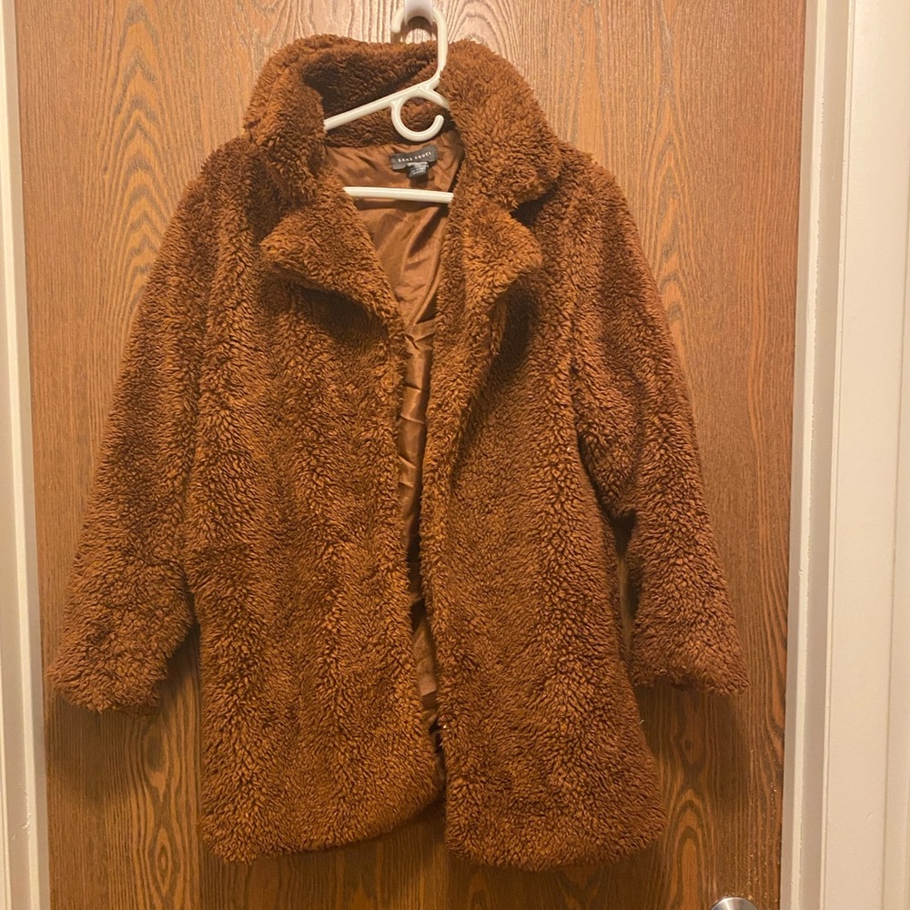 BROWN TEDDY JACKET
